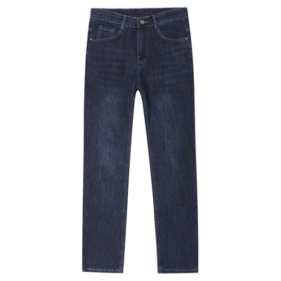 秋季新款直筒宽松牛仔裤日常休闲