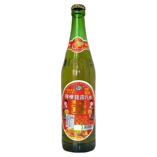 麻栗坡香槟汽水鲜橙囍露600ml瓶装 童年经典记忆