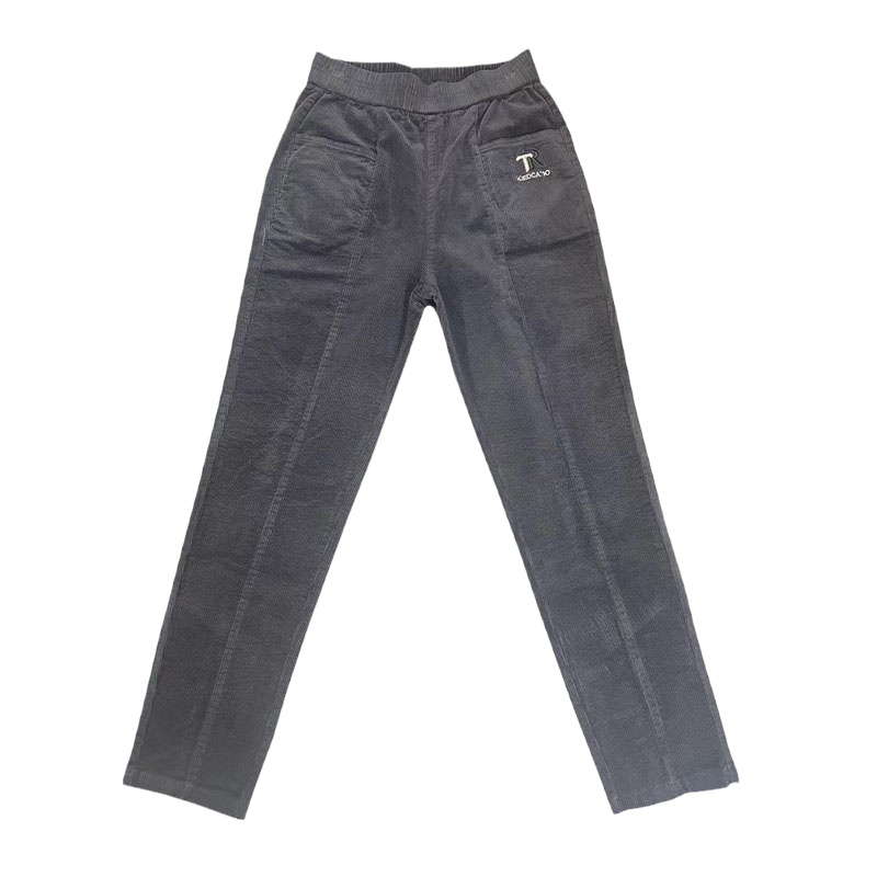 高腰韩版显瘦条绒长裤百搭小脚裤