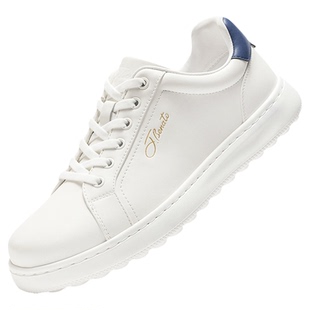 宾度男鞋官方旗舰店2026春季新款休闲小白鞋男士高端百搭德训板鞋