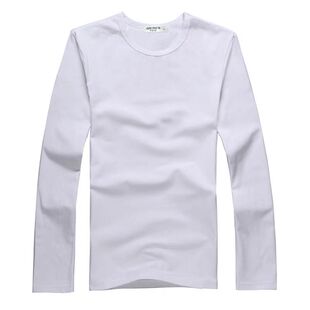 低领短袖t恤男士纯棉修身方领纯色t恤弹力大圆领半袖潮流打底衫男