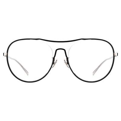 一体式波士顿眼镜镂空显瘦修颜