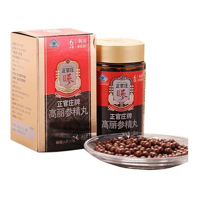 【六年根高丽参】正官庄高丽参精丸168g人参皂苷免疫调节送长辈礼
