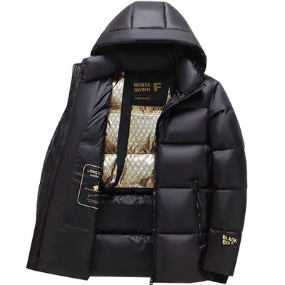 正品保罗90白鹅绒羽绒服男女同款