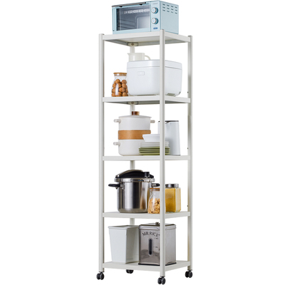 十一维度不锈钢落地夹缝置物架