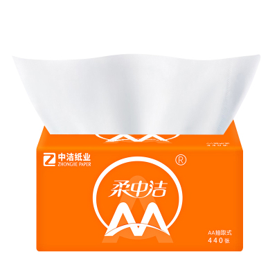 柔中洁18包纸巾实惠装