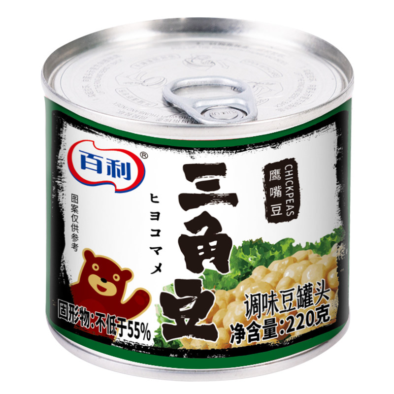 百利三角鹰嘴豆罐头即食西餐沙拉