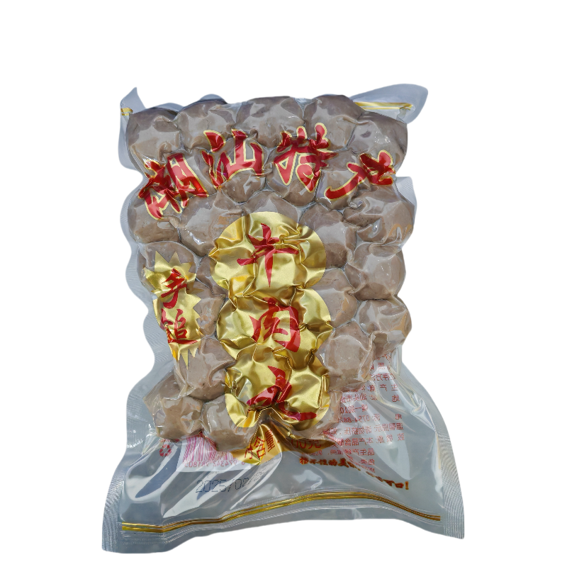 潮汕手工牛肉丸煲汤食材