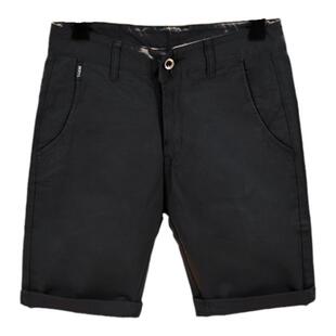 纯棉休闲短裤男纯白色沙滩裤黑色直筒中裤宽松大码五分裤5分夏薄4