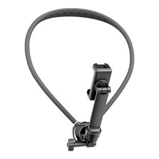 手机挂脖支架磁吸新款第一人称视角拍摄设备适用大疆GoPro运动相机胸前固定防抖便携直播Vlog骑行钓鱼摆摊