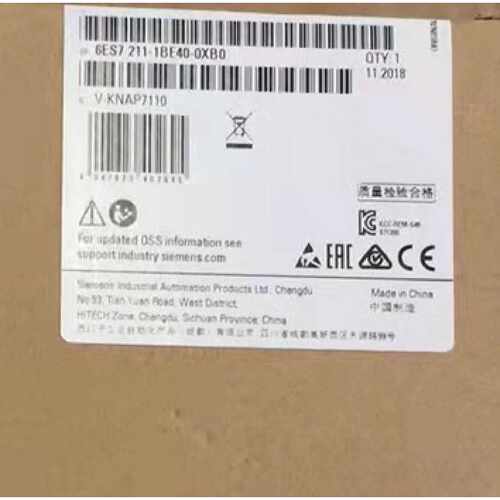 议价西门子S7-1200 紧凑型 CPU 6ES7211-1BE40-0XB0全新原装正品