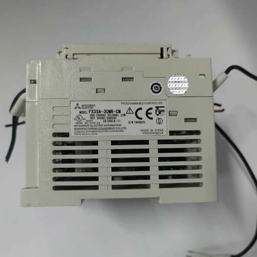在线议价三菱PLC FX3SA-30MR-CM，实物拍摄，外观成色漂