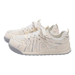 环球平底德训鞋女款2025新款夏季透气女鞋百搭厚底运动鞋学生鞋子