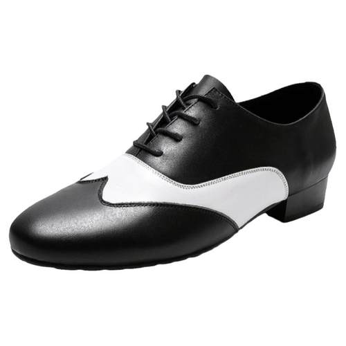 渝阳贝蒂舞蹈鞋男真皮软底四季广场舞爵士摩登拉丁国标交谊跳舞鞋