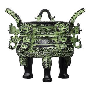 楚国青铜器王子午鼎仿古摆件升鼎曾侯宝鼎古玩收藏中式古典工艺品