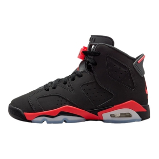 NIKE耐克女鞋Air Jordan6邓紫棋同款复刻抓地大童运动鞋Q1275-001
