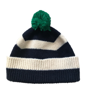 三环路彩色毛球针织帽日系冷帽大头围男女新款秋冬季保暖帽子