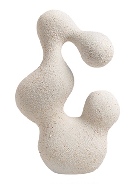 北欧海洋风树脂珊瑚小雕塑摆件