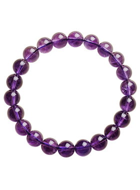 宫里上新正品天然紫水晶手串