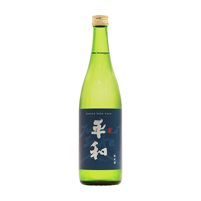 平和酒造平和心 温变酒标纯米清酒720ml纪土同门酒厂日本原瓶进口