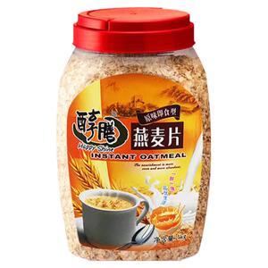 醇膳原味燕麦片1000g罐装早餐粥