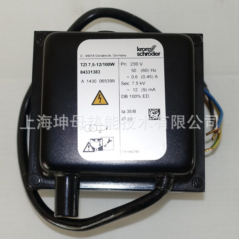 Krom/霍科德TZI 7.5-12/100W点火变压器