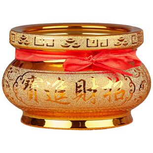 香炉陶瓷供佛小号家用室内香炉碗财神插香上供烧香炉送金沙包邮