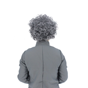 创意搞笑假发道具夸张直播舞台剧表演演出头套爆炸头秃头假发套