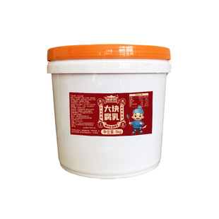 鲁亭香豆腐乳商用大块红方腐乳酱南乳汁火锅蘸料专用炖肉桶装经典