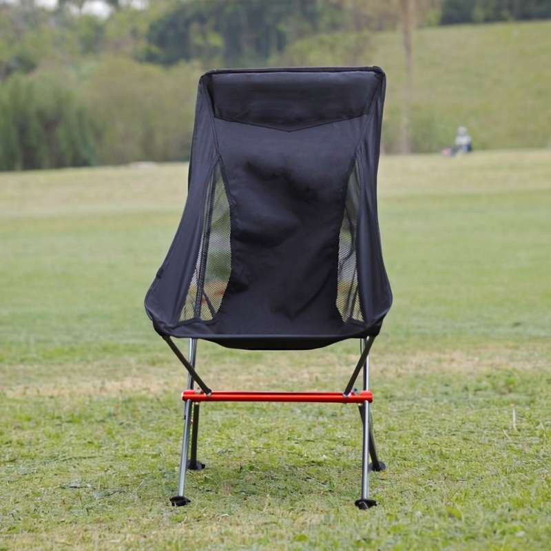 铝合金月亮椅配件单独支腿户外折叠椅铝合金支架支腿配件