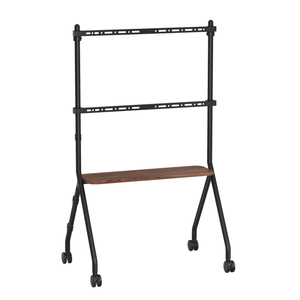 Brateck北弧落地电视机支架带轮可移动式艺术支架电视推车FS350