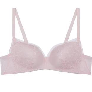 爱慕梦境花园内衣女3/4无钢圈中厚模杯小胸聚拢文胸AM17B551