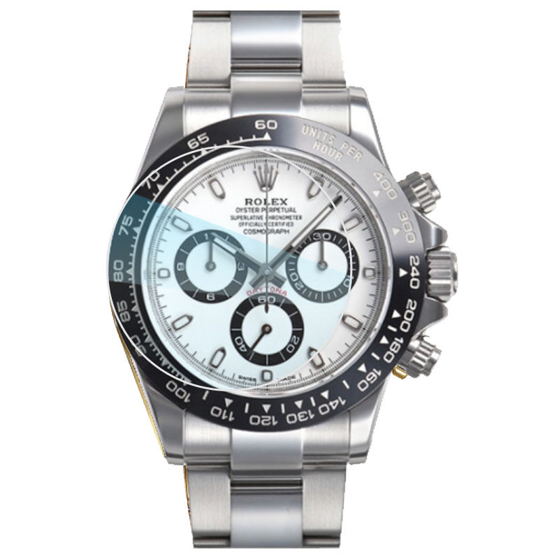 贴坏包赔】适用劳力士迪通拿m126500手表膜116520钢化膜116500表扣