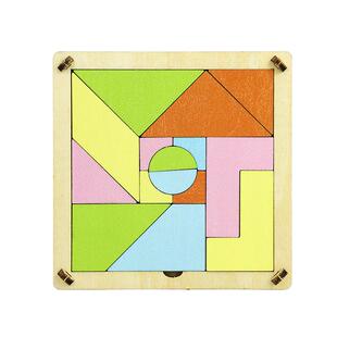 学霸玩具科学小发明小制作十五巧板手工DIY学生益智教具拼装材料