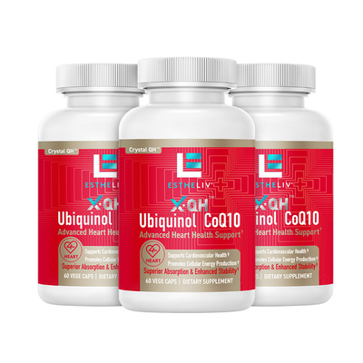 【3瓶装】ESTHELIV研生之力烟酰胺还原型辅酶coq10泛醇心肌胶囊