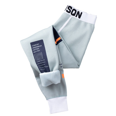 冬季加绒加厚保暖裤男士