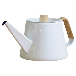 掌柜自用｜Kaico小泉诚设计 日本制珐琅搪瓷专业咖啡手冲壶细口壶