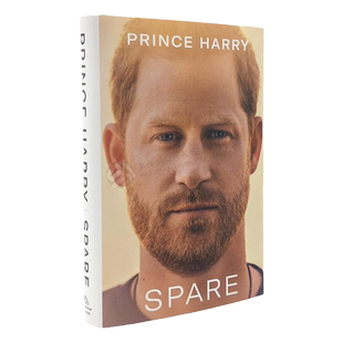2023新精装 哈里王子自传 后备人选候补Prince Harry Spare 英文原版备胎书哈里王子萨塞克斯公爵英国王室内幕 美版 外文书店