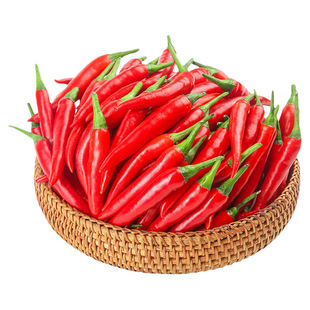 小米辣椒新鲜5斤农家自种现摘朝天椒薄皮辣椒特辣指天椒小米椒