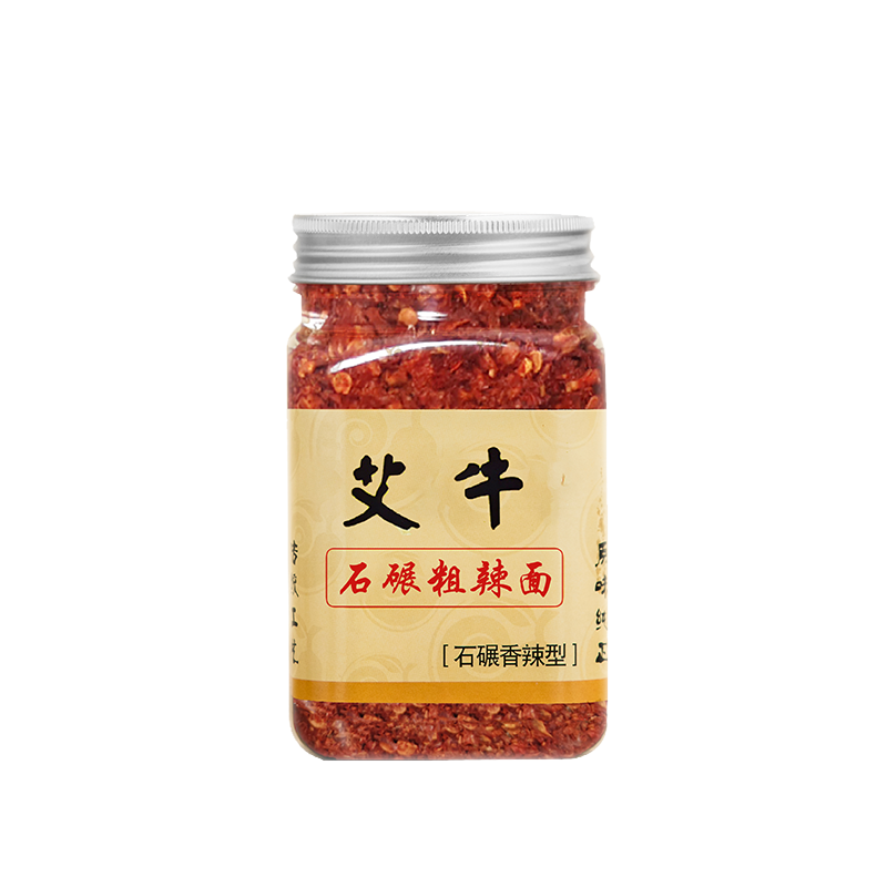 石碾瓶装辣椒面油泼爆香微辣不呛