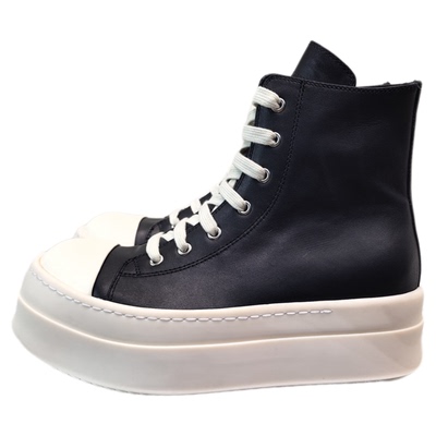 真皮厚底增高休闲鞋板鞋单鞋