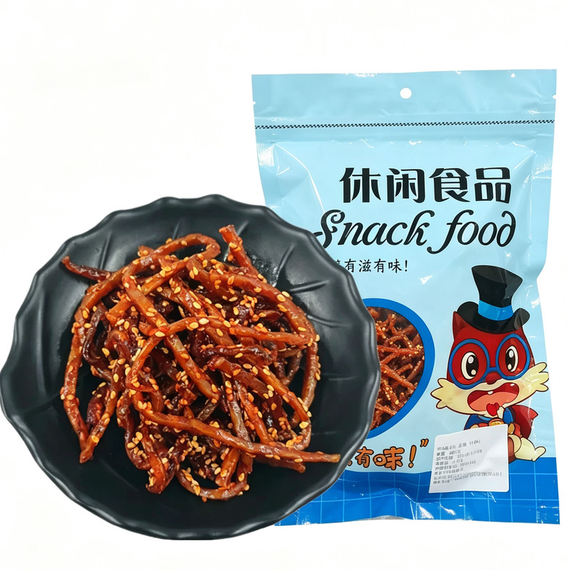 阳江特产香辣鳗鱼丝即食独立装