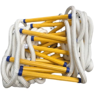 消防绳梯树脂防滑软梯5米10米15米20米30米逃生梯攀爬梯救援绳梯