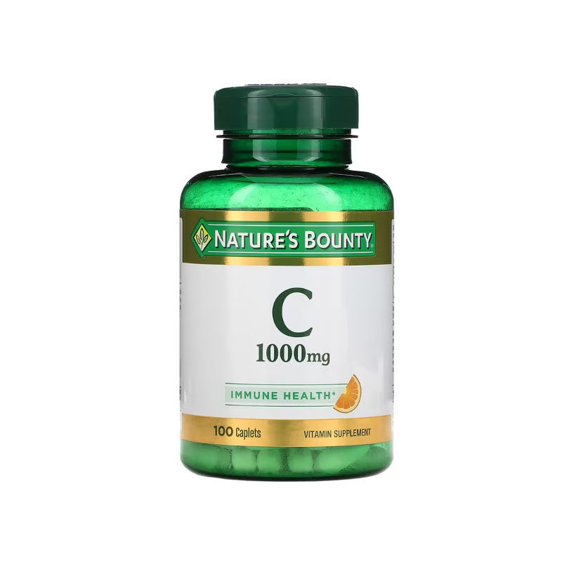 Nature's Bounty自然之宝维生素C含玫瑰果VC软糖维生素D3速释胶囊
