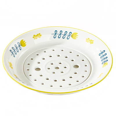 陶瓷家用釉下彩餐具饺子盘