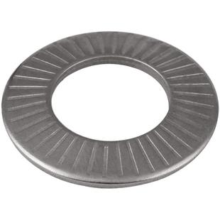 304不锈钢蝶型鞍形垫片单面花齿圆形垫圈金属防滑防松M3M4M5M8M20