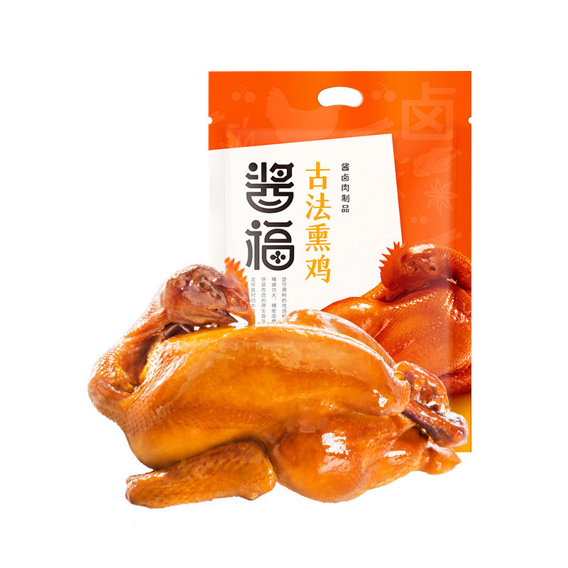 皮肉鲜嫩！熟食三黄鸡655g