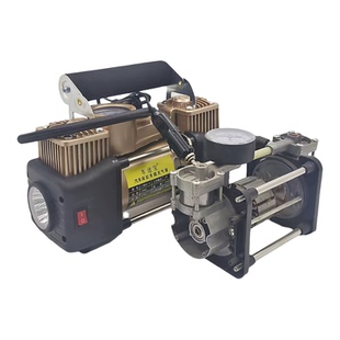 电动车充气泵双缸48v60v72v电动车三轮车真空胎打气筒轮胎加气泵