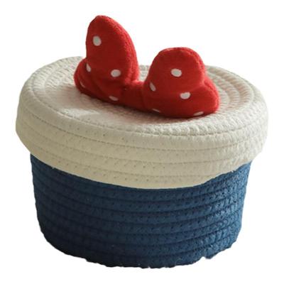 手工棉线桌面收纳在逃公主