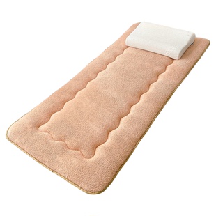 加厚保暖羊羔绒床垫冬单双人儿童床宿舍上下床榻榻米可折叠可地铺